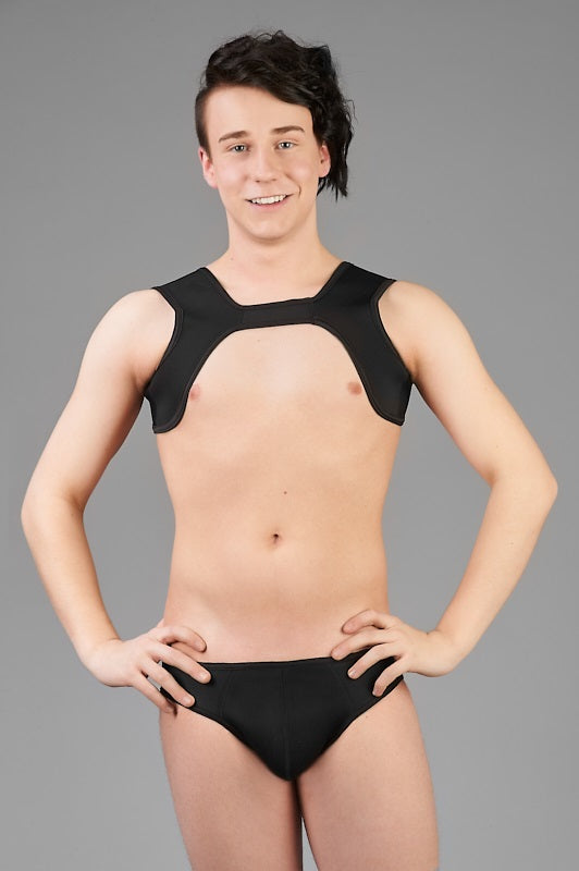 N Chest Harness 1 Alpha, Black M