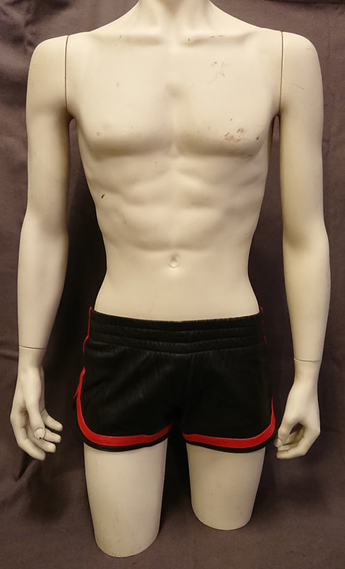 Leather Shorts Yellow M-L