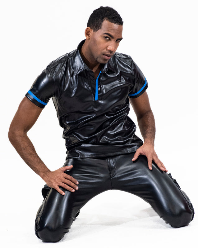 Piké PU Barcode Black L