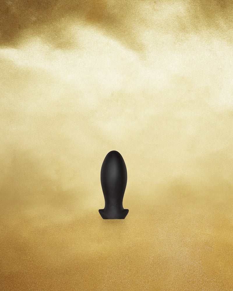 Dragon egg buttplug Svart L