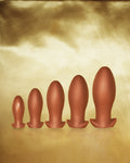 Dragon egg buttplug Svart L