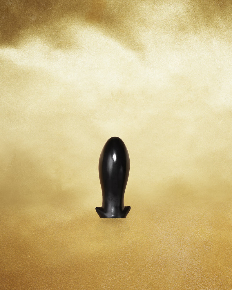 Dragon egg buttplug Svart L