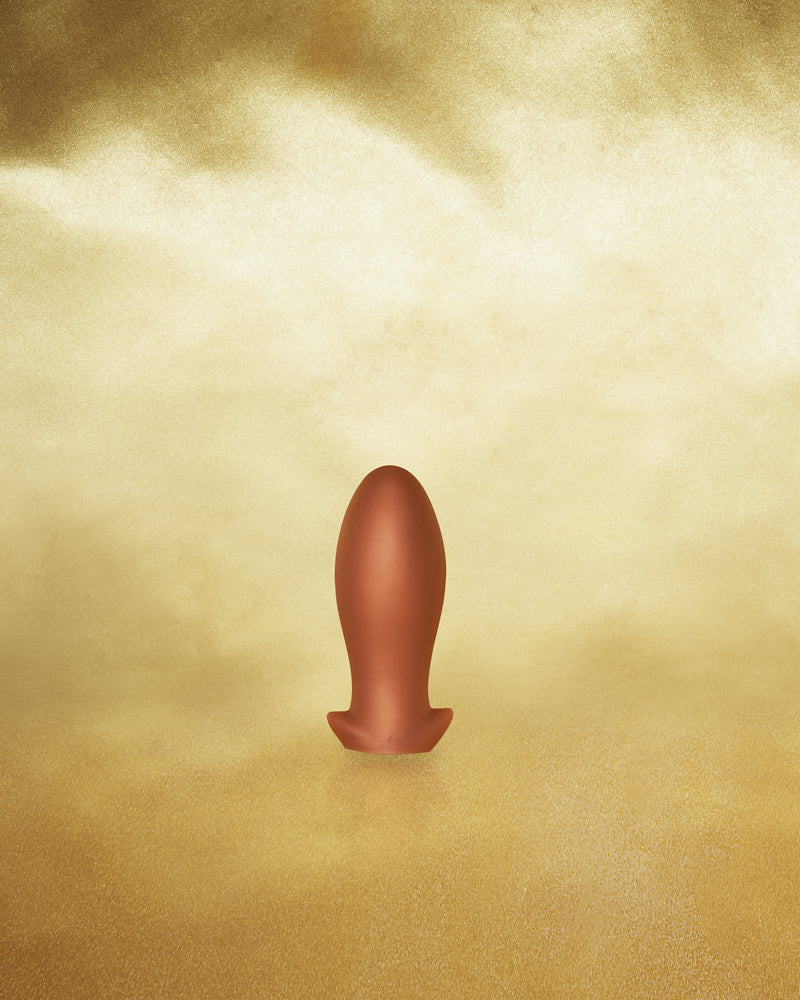 Dragon egg buttplug Svart L