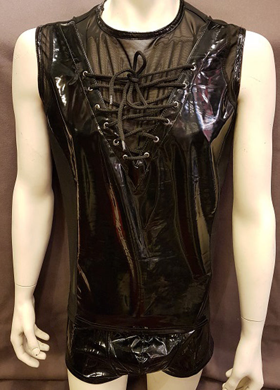 PVC lack linne med mesh