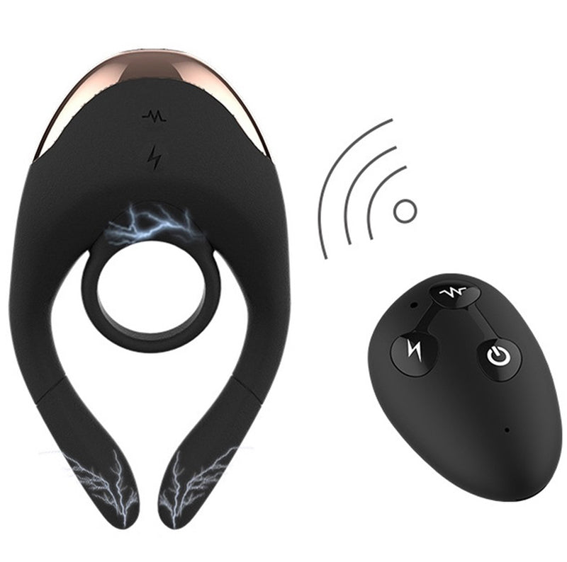 Electric penis ring with remote control Chambers of Love. Electric penis ring with remote control Chambers of Love.