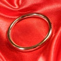 Metall penis ring Rund