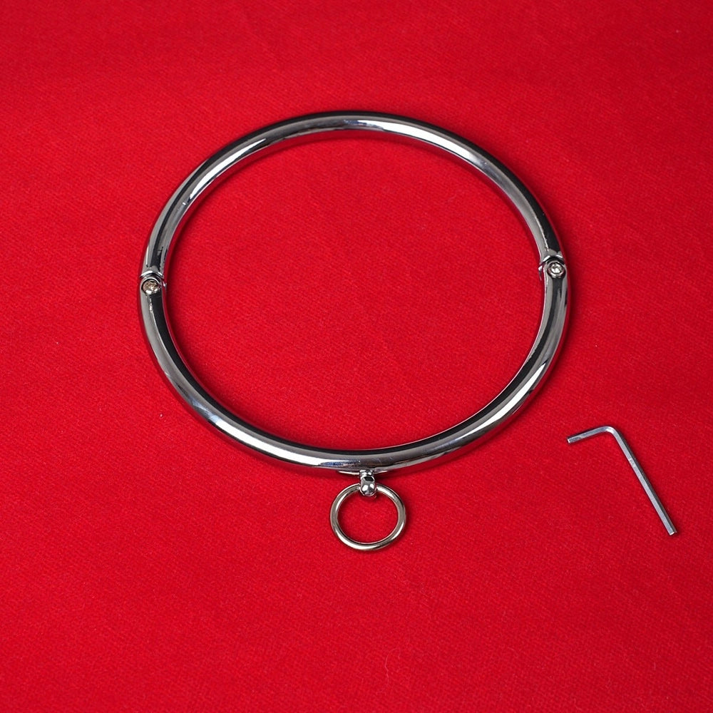 BDSM Steel collar 8 Fixed