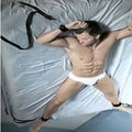 Hidden bed bondage system