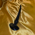 Long Anal Plug with Scale Black L