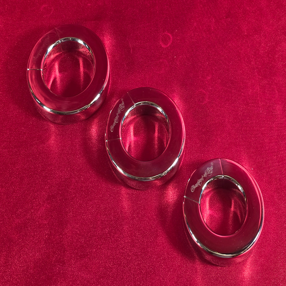Tre magnetiska pungsträckare i storlekarna 35, 40 och 45 mm – gruppbild – Chambers of Love