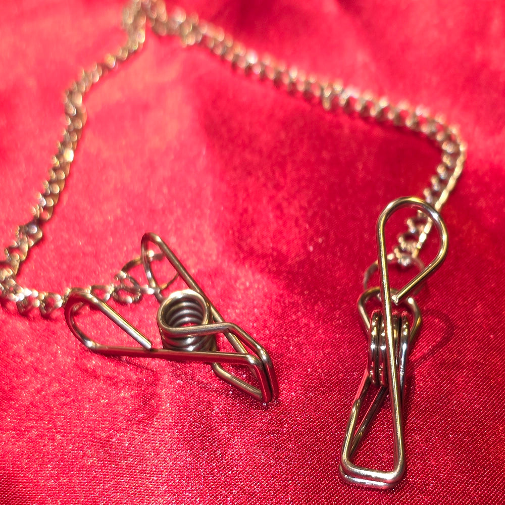 Mini Nipple Clamp with Chain
