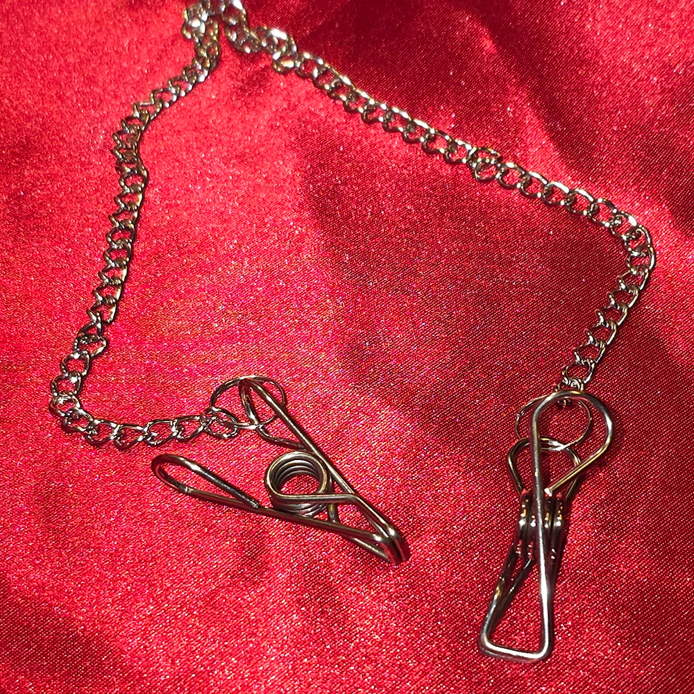 Mini Nipple Clamp with Chain