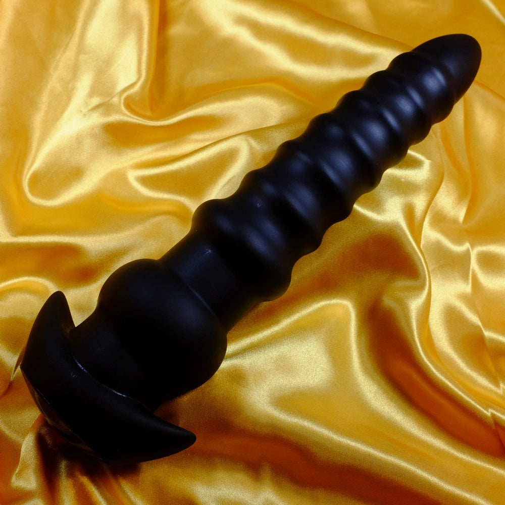 Svarta  liten Mjuka Silicone XXL Anal Beads från Chambers of Love