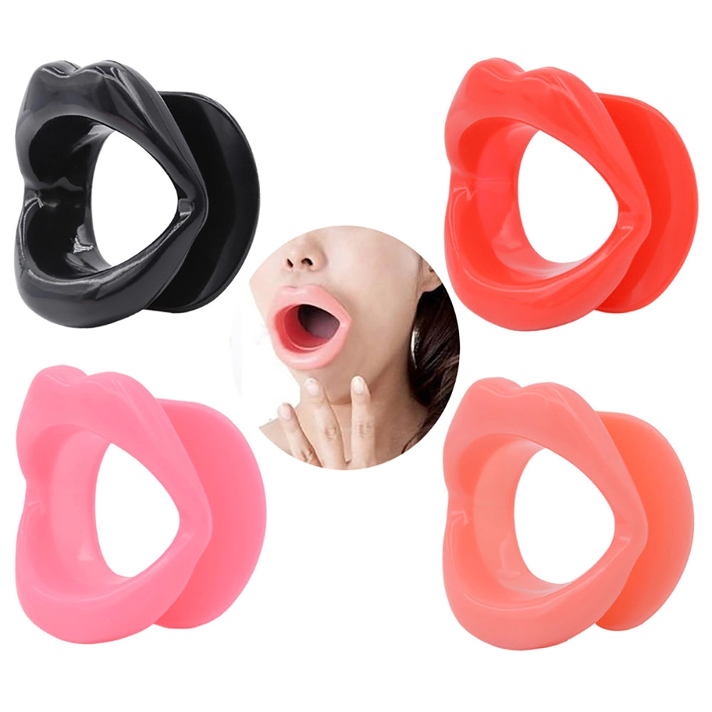 Öppen Mun Gag i alla färger – röd, rosa, persika och svart. O-ring gag för BDSM och kinky lek från Chambers of Love.