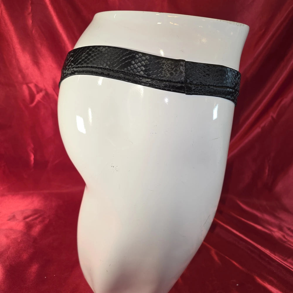 Snake Skin String Thong
