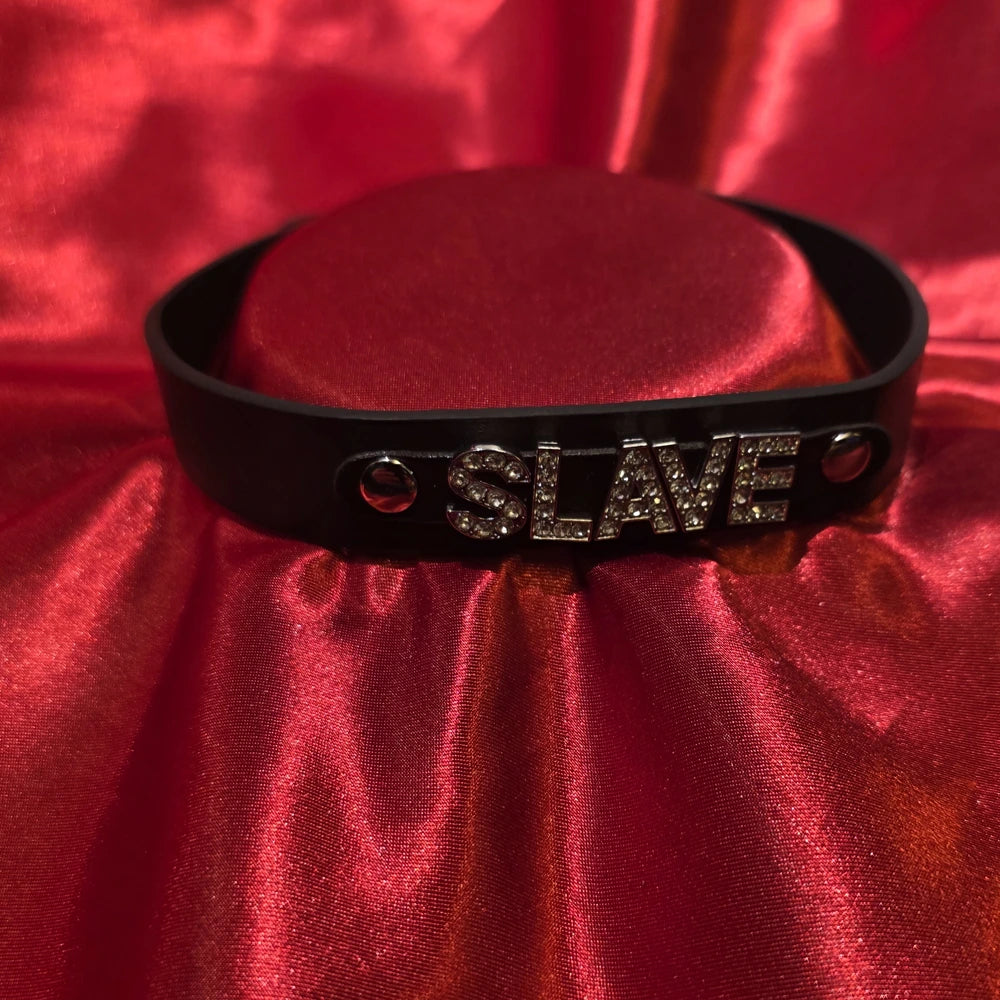 PU Collar Heart