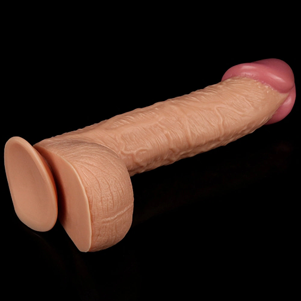 Realistic King Dildo Flesh-colored 27 cm (10.5")