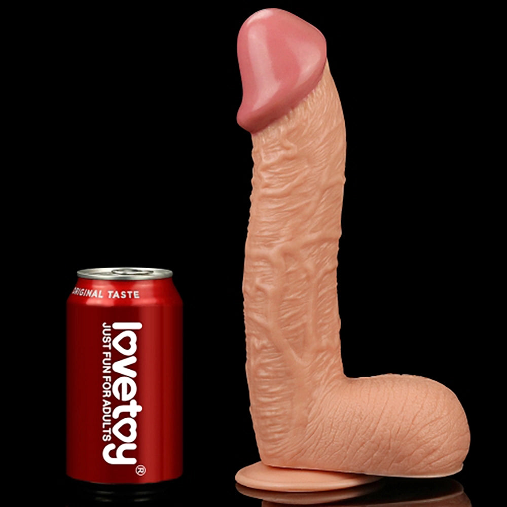 Realistic King Dildo Flesh-colored 27 cm (10.5")