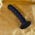 Ripple Analkulor Prostata G-punkt Stimulator storlek S – enskild bild på liten analdildo med 7 sammanhängande silikonkulor från Chambers of Love 