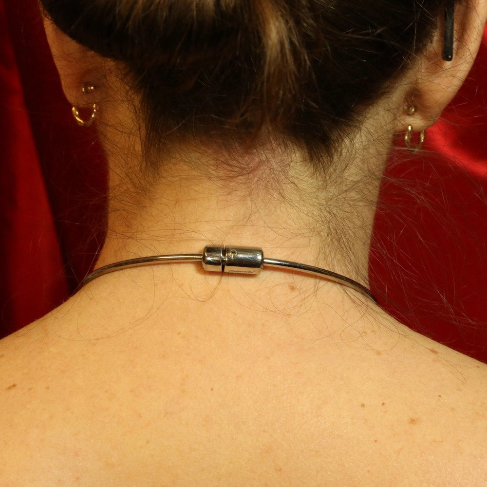 BDSM Stålhalsband 3