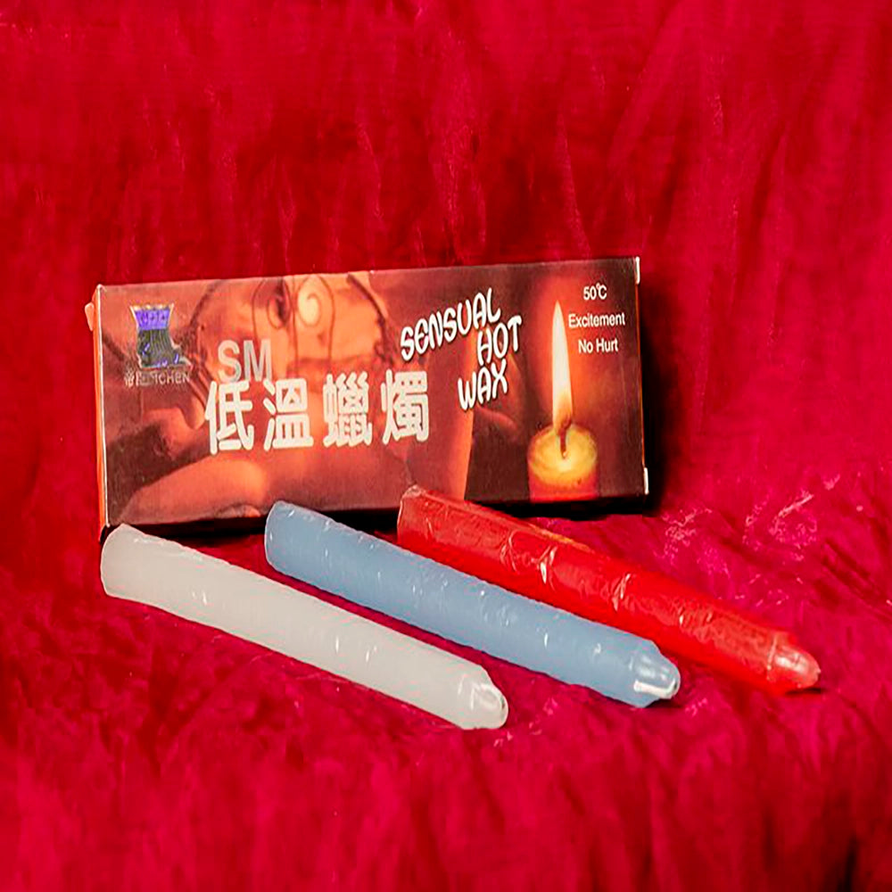 Lågtempererad vaxljus från Chambers of Love för sensuell wax play och erotiska BDSM sessioner