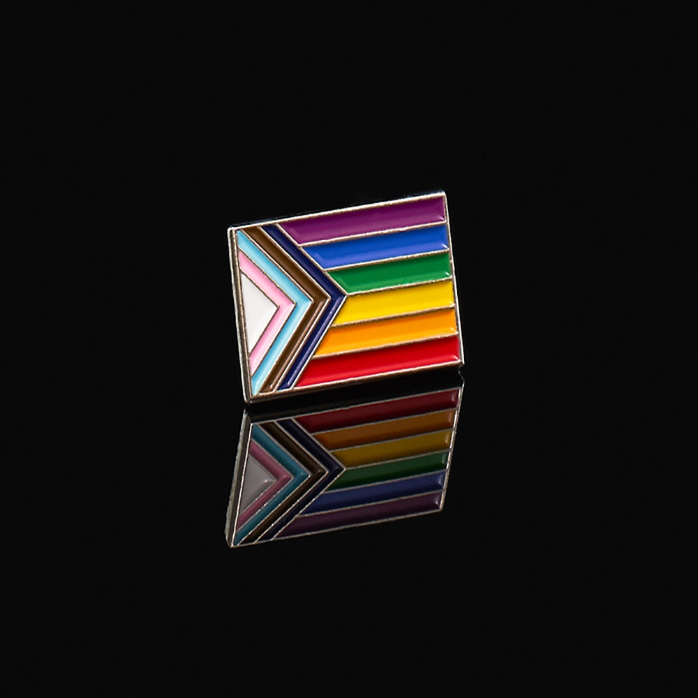 Pins Kombinerad Regnbåge flagga