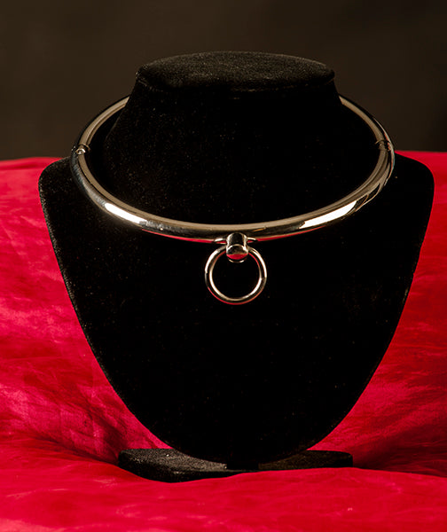 BDSM Stålhalsband 12