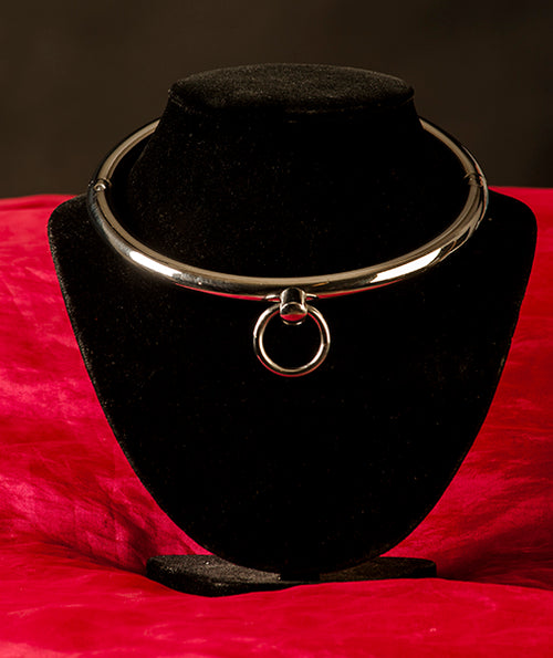 BDSM Stålhalsband 12