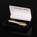 Slipshållare BEAR Flagga med björntass emblem silver 65 mm presentask från Chambers of Love