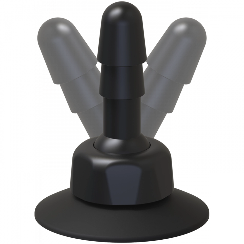 Vac-U-Lock Swivel 360 sugkopp med 360 graders rotation visualiserad från Chambers of Love